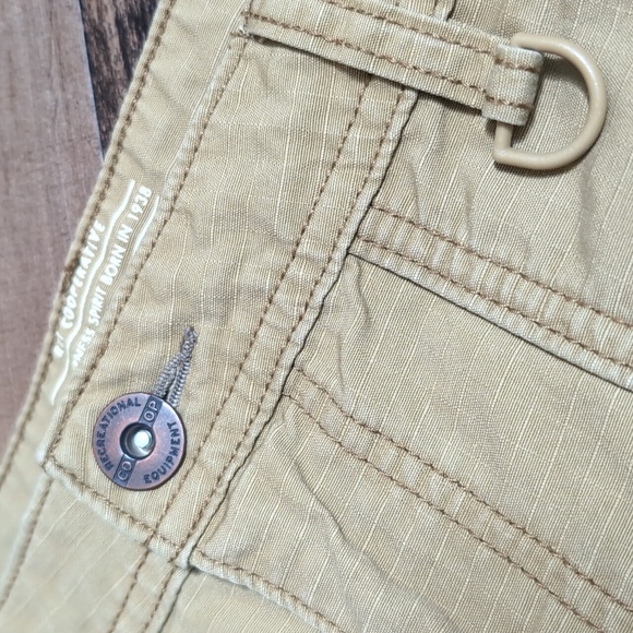 • REI COOPERATIVE || Rip-Stop Hiking Shorts Size 36 in Khaki Tan - Picture 5 of 9